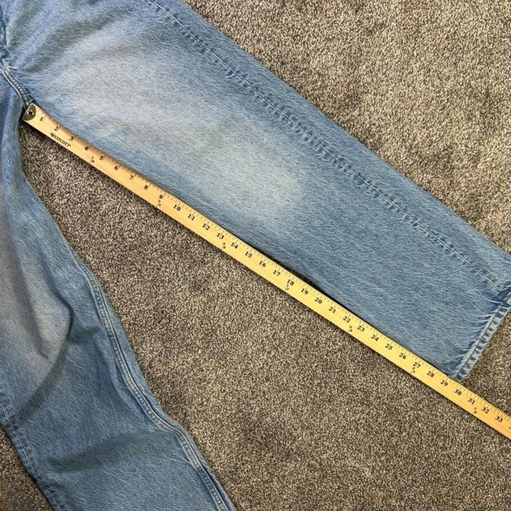 Boyish Ziggy Authentic Rigid Relaxed Fit Jeans Womens 25 Light Wash Denim - Picture 13 of 15